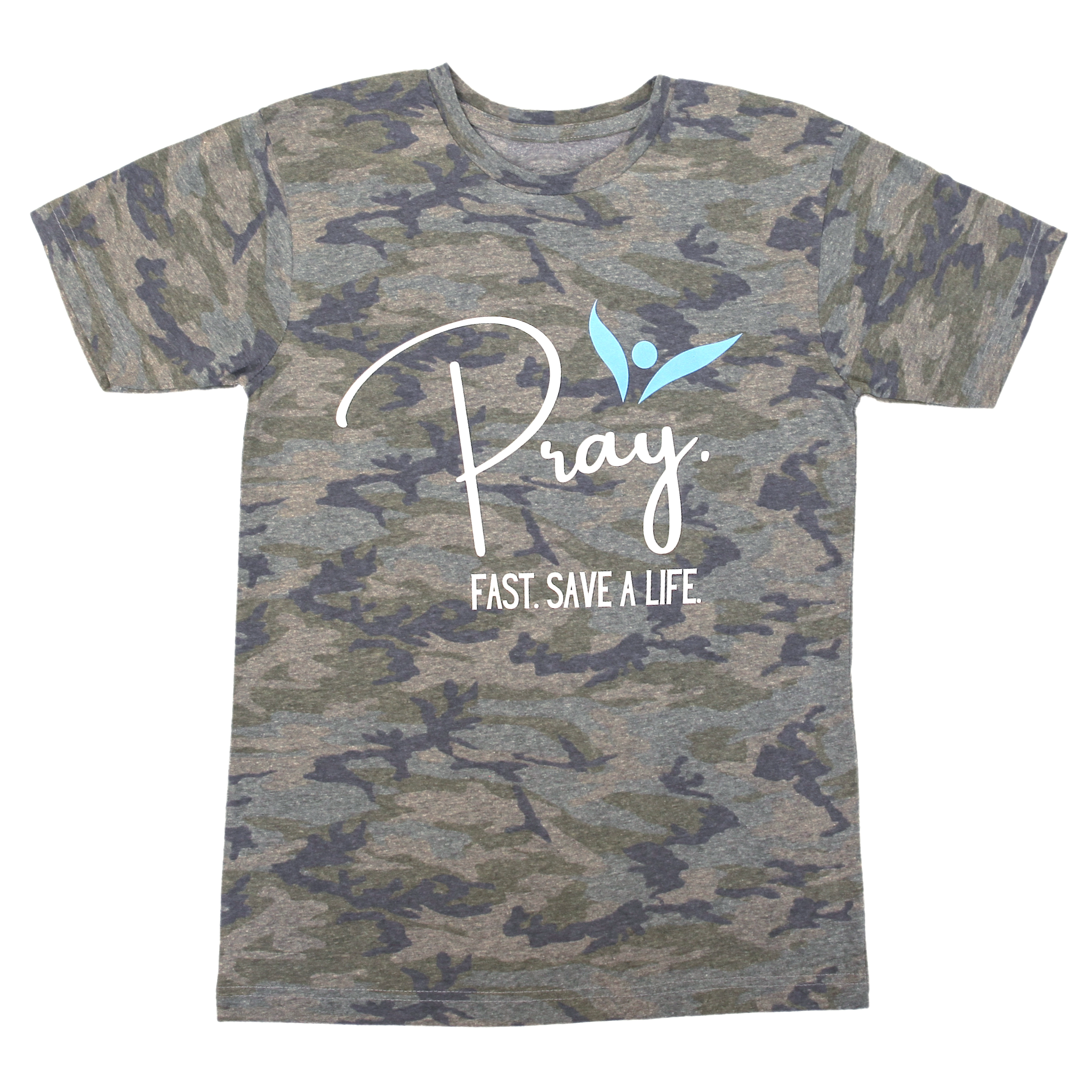 Vintage Camo Save a Life T-Shirt