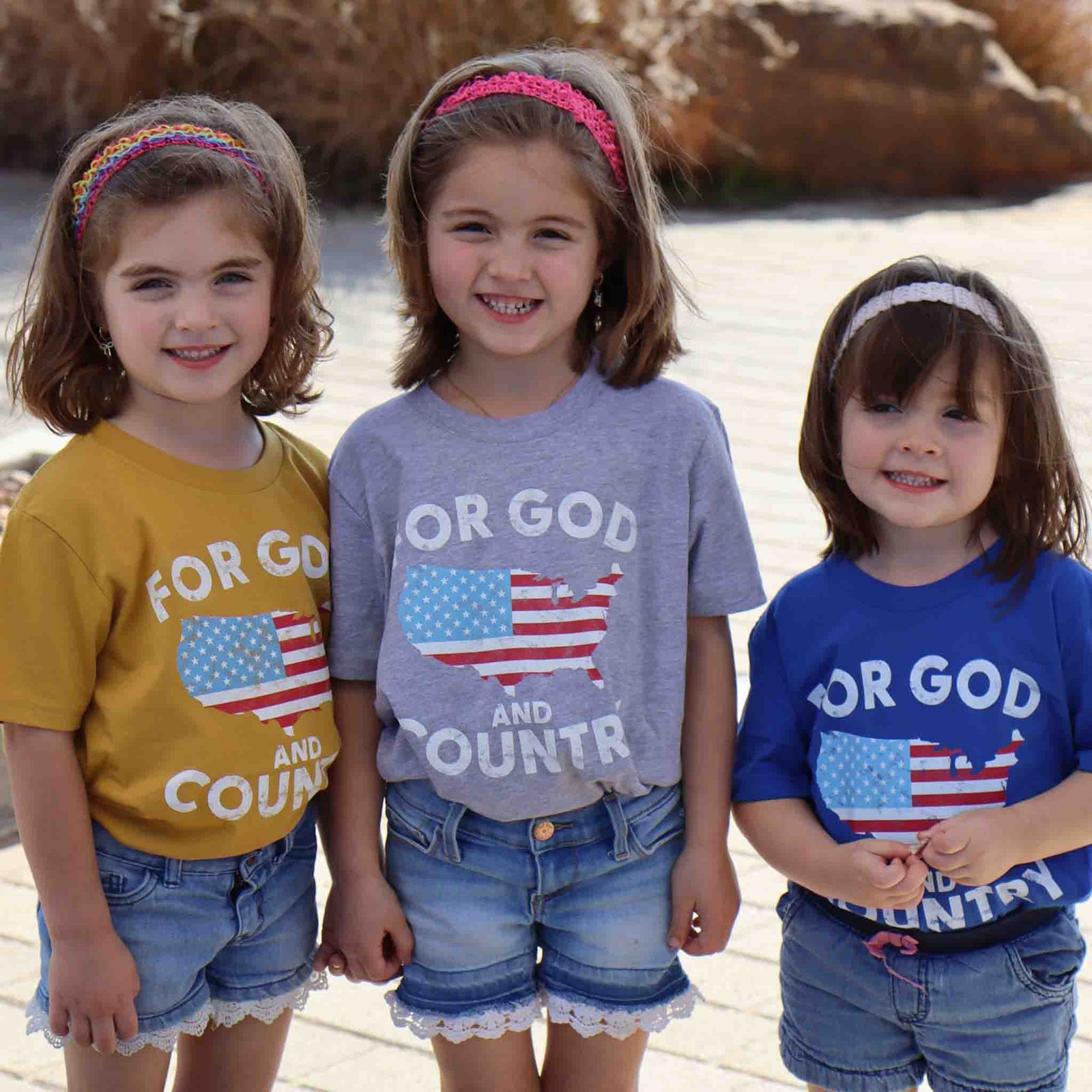 For God and Country T-Shirt - Youth Size