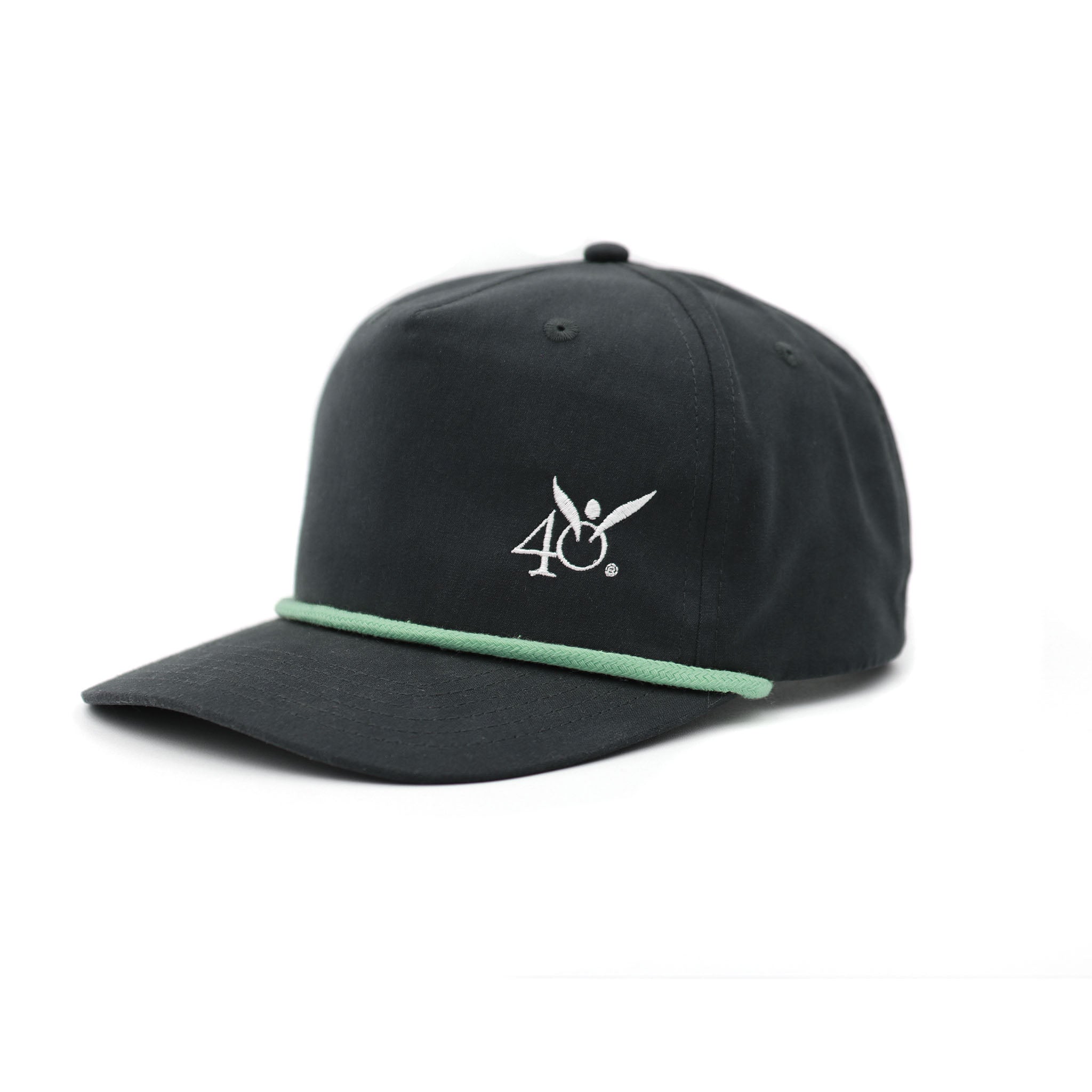 40DFL Angel Rope Hat Small Logo