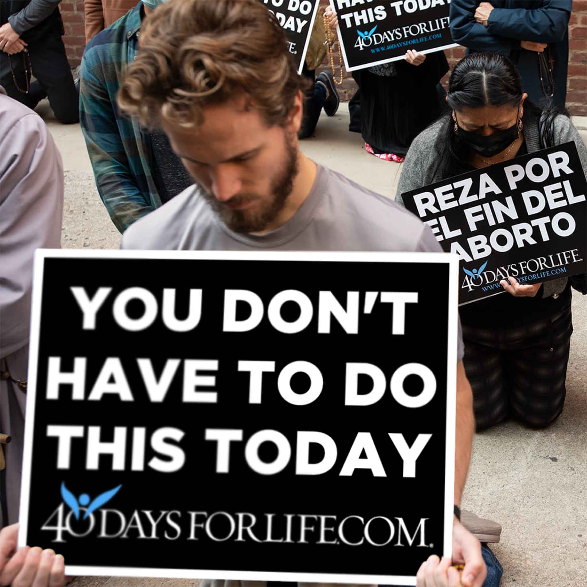 You Don’t Have To Do This Today Sign