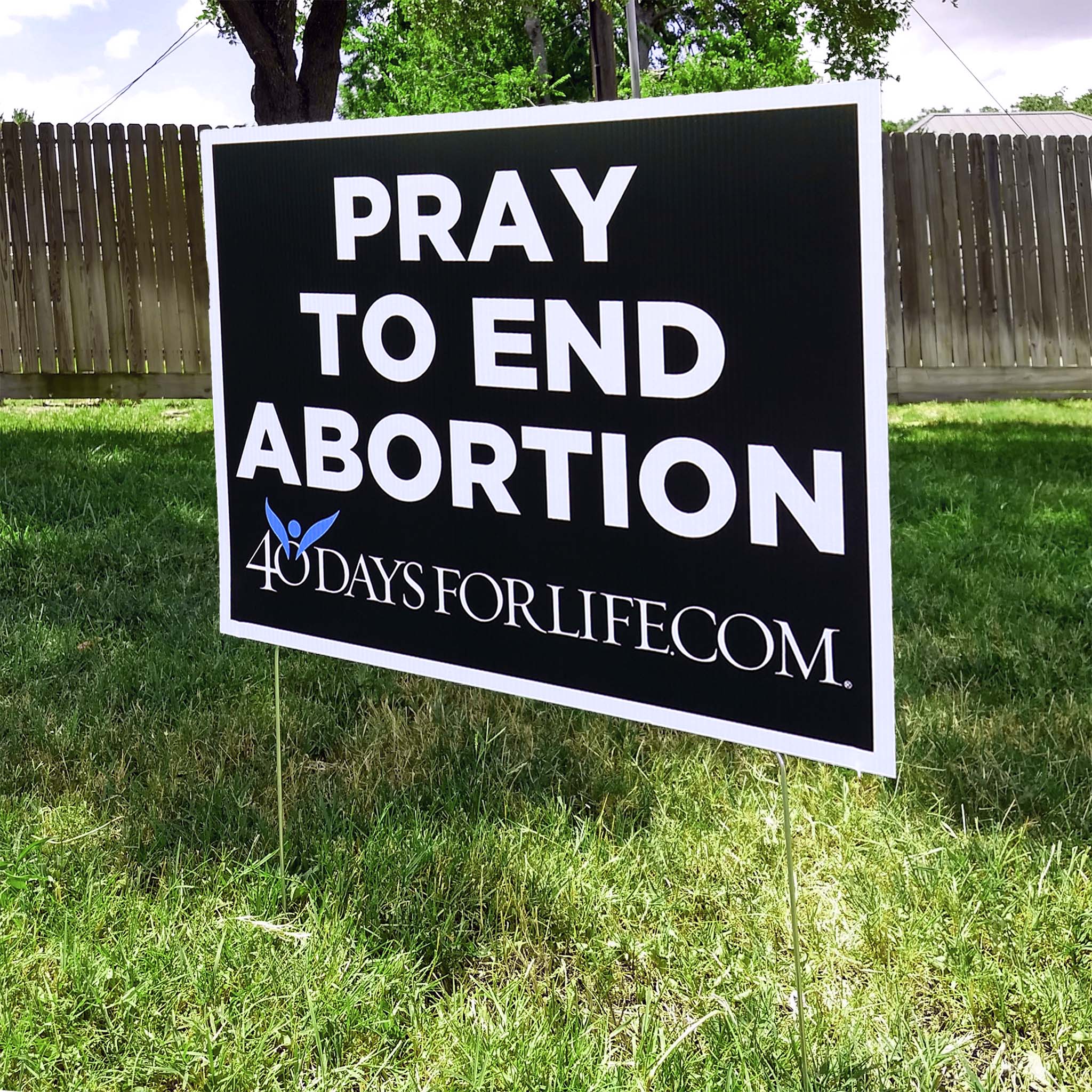 Yard Sign Stakes
