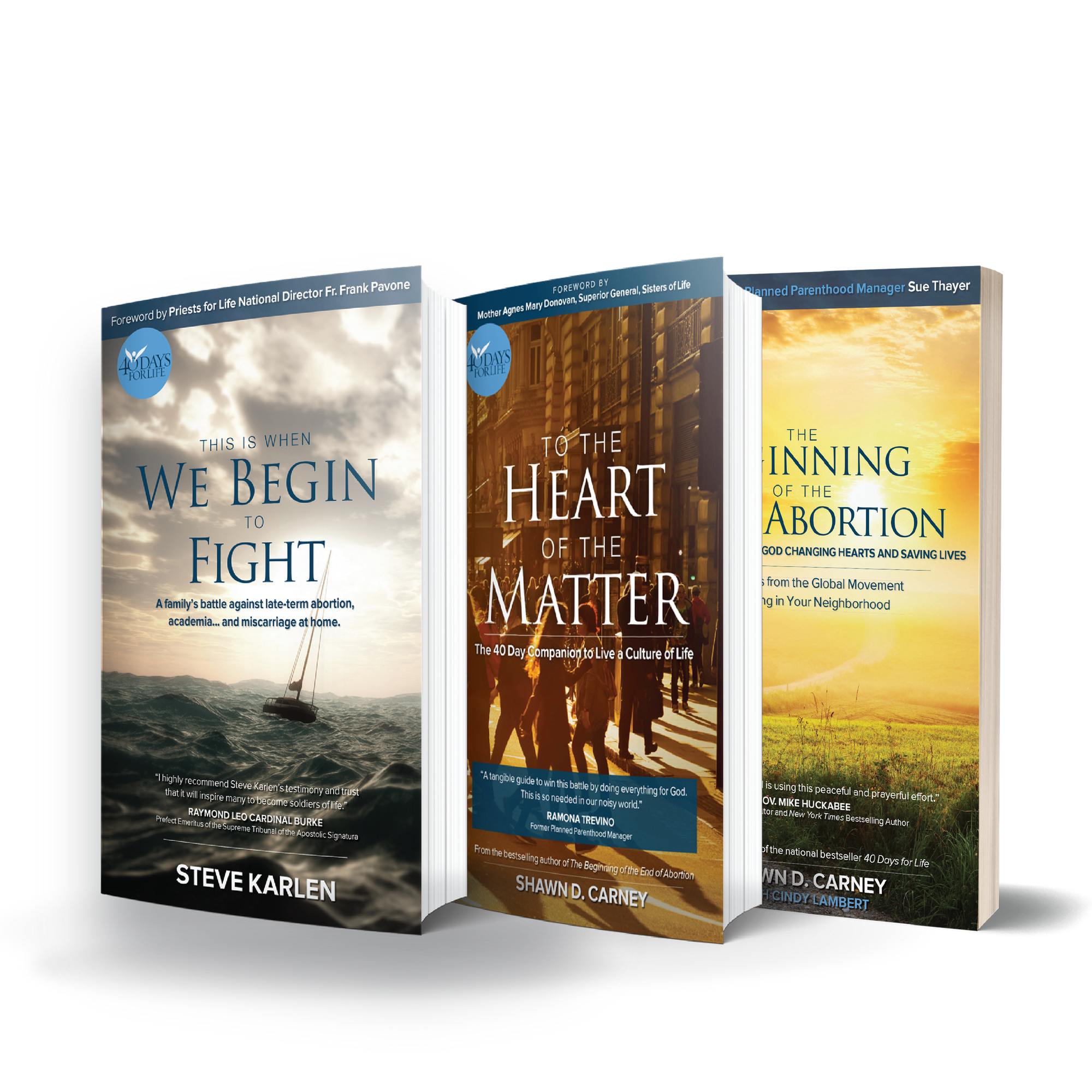 Bundle: We Begin to Fight / Heart of the Matter / The Beginning of the End of Abortion