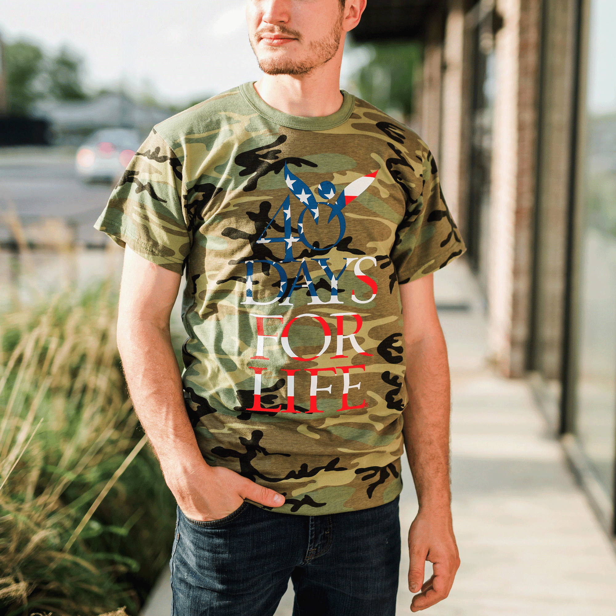 Mens camo t 2024 shirt